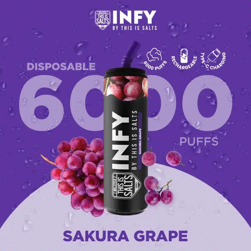 Infy disposable sakura grape