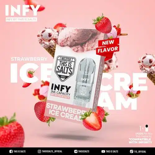 หัวพอต infy ราคาดีที่สุด ของแท้ หัวพอต infy ใกล้ฉัน กลิ่นำอติมสตอเบอร์รี่ (Strawberry Ice Cream)